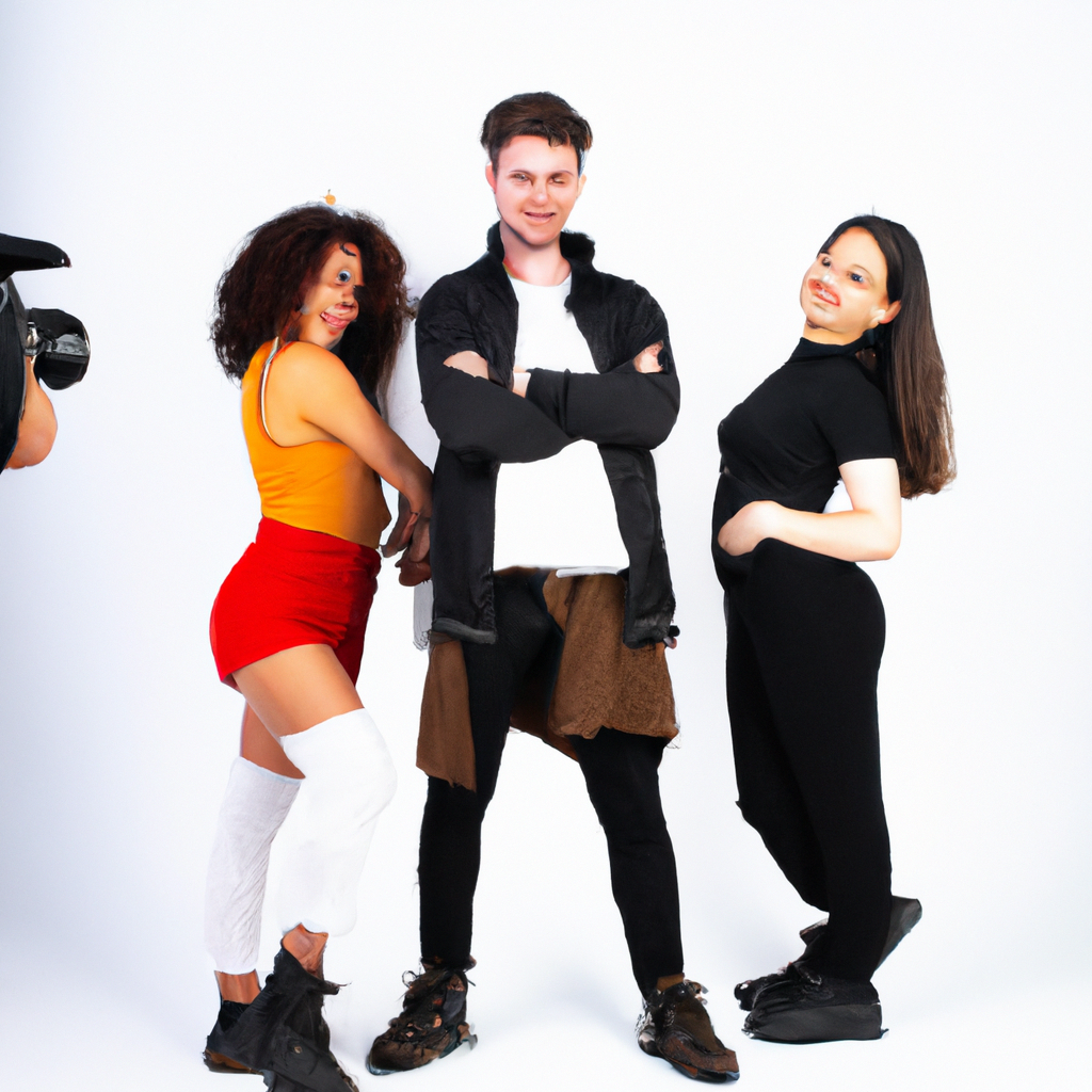 Equipo de Luz Andina Estudio en el estudio, luz suave y paleta minimalista