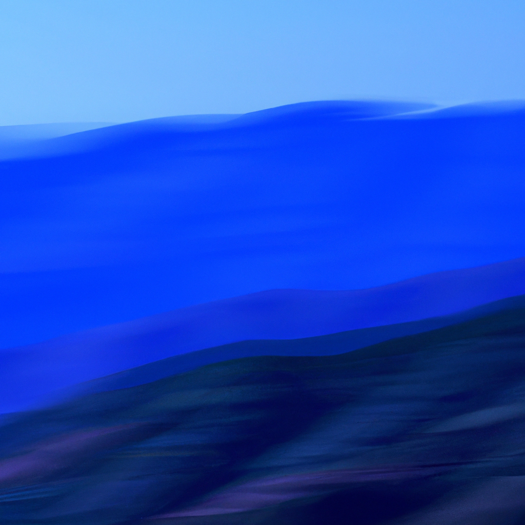 Textura suave con ondulaciones inspiradas en los Andes colombianos, en tonos azul y verde